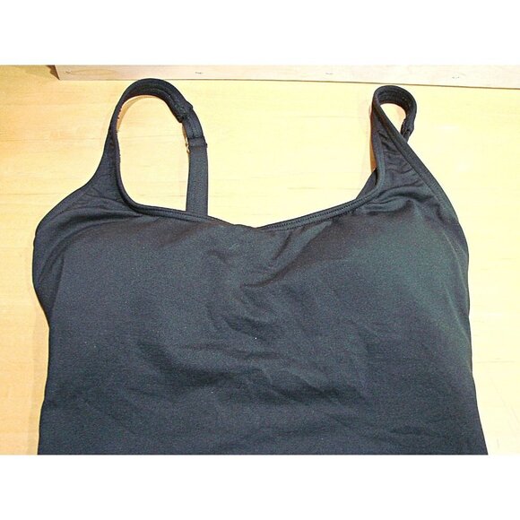 Michael Kors Womens Black One Piece Swimsuit Criss Cross Cut Out Pull On Size 6 - Picture 6 of 12